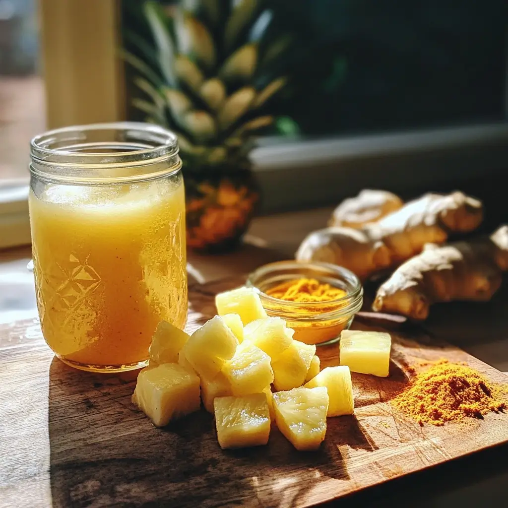 best natural Zepbound recipe with pineapple and ginger