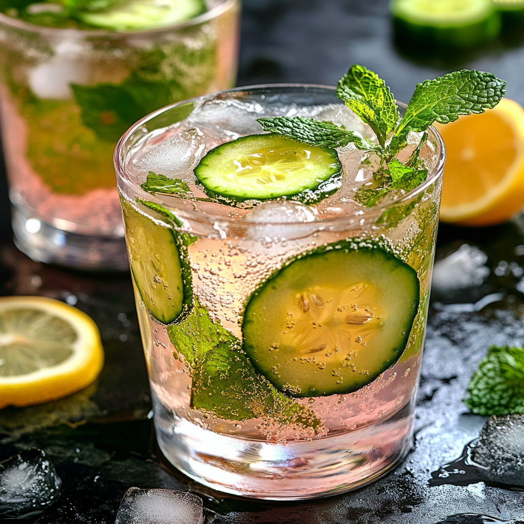 Homemade Mounjaro Recipe With Pink Salt – A Simple, Natural Weight Loss Blend 16 Cucumber Mint Pink Salt Drink Variation for Weight Loss
